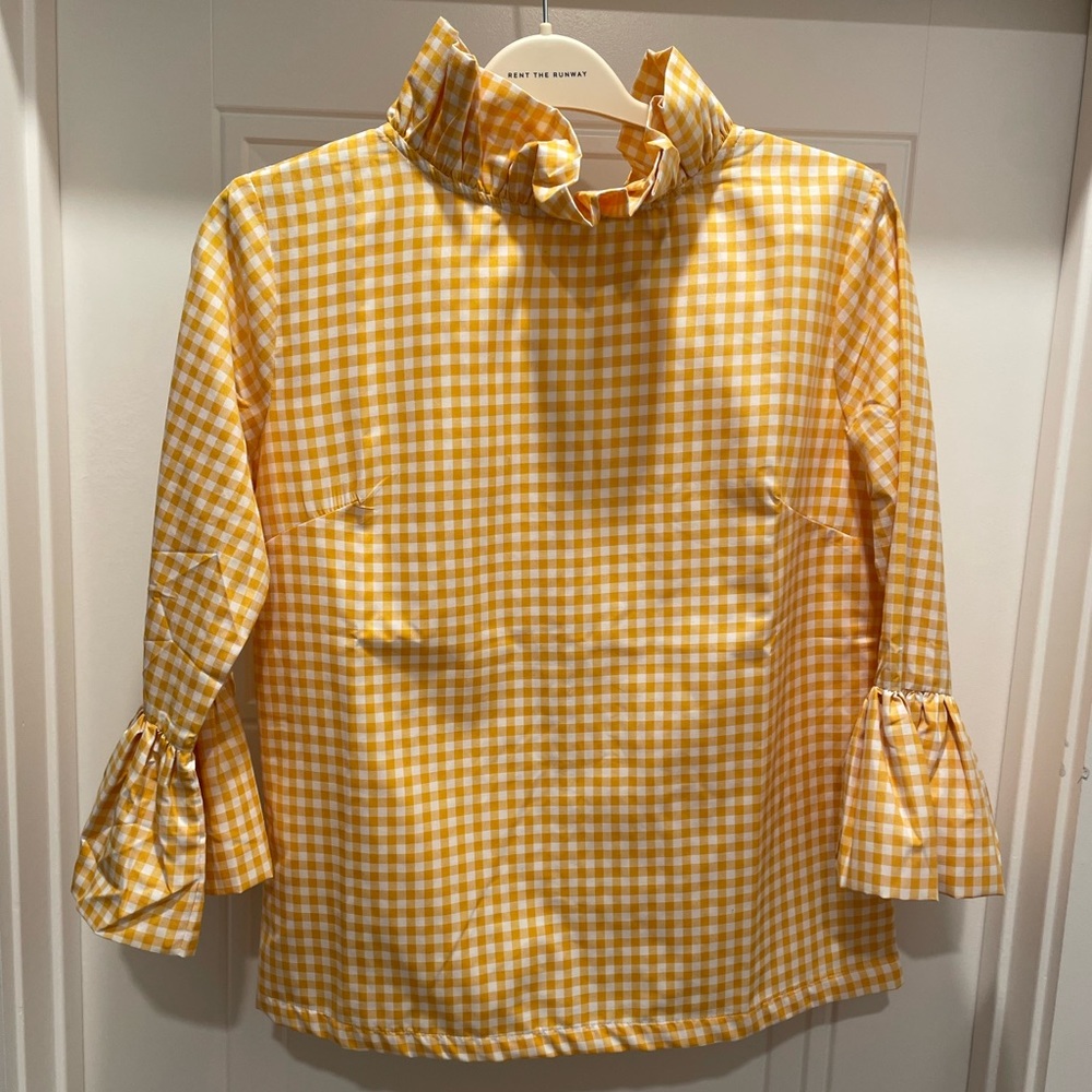 Elizabeth Wilson Katherine Top in yellow- Medium (M)